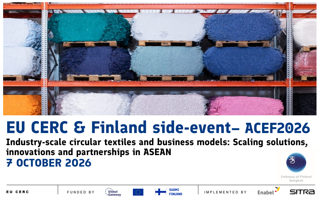 EU CERC & Finland Side Event - Industry-Scale Circular Textiles and Business Models